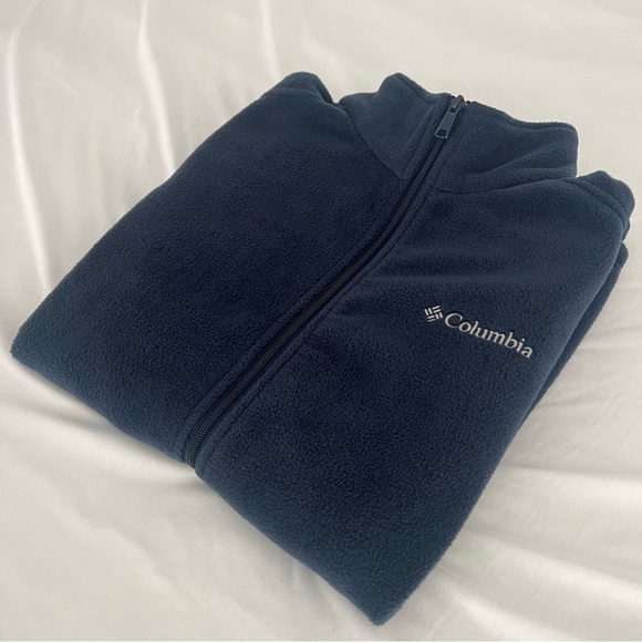 Men’s Columbia Steens Mountain™ Fleece Vest | Collegiate Navy | Large - Picture 14 of 14